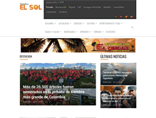 Tablet Screenshot of elsolweb.tv